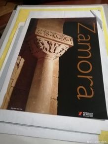 Carteles de turismo: Detalle mural San Pedro de la nave, Zamora 68x48 cm
